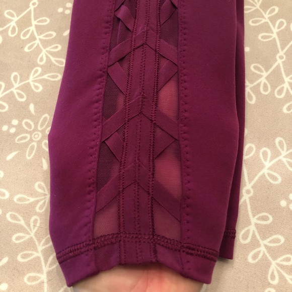 Lululemon Purple Grape High Times Rhythm Pants - Picture 6 of 7